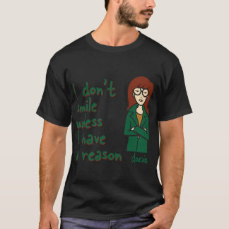 T-shirt Mademark x Daria - Je ne sourit pas à moins d'avoi