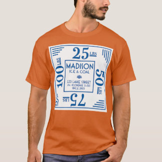 T-shirt Madison Ice Coal