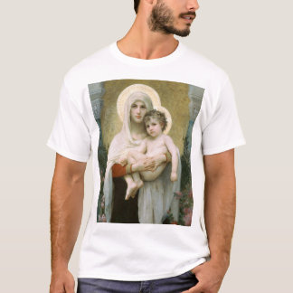 T-shirt Madonna des roses FONCÉS