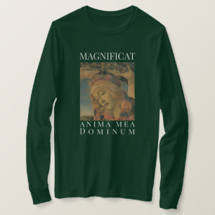 T-shirt Madonna du Magnificat par Boticelli Latin