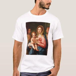 T-shirt Madonna et enfant avec deux anges, 1770-73
