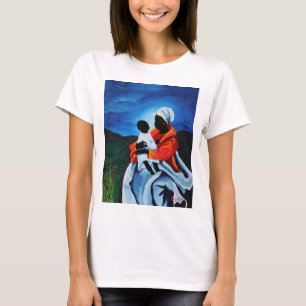 T-shirt Madonna et enfant - premiers mots 2008