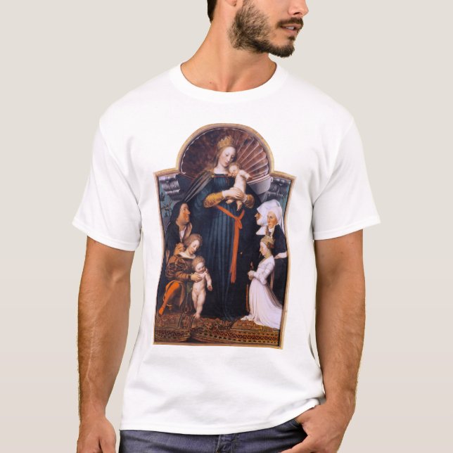 T-shirt Madonna, Holbein the Younger (Devant)