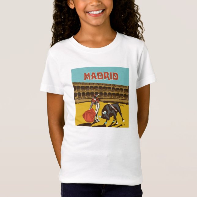 T-Shirt Madrid, Espagne (Devant)
