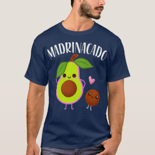 T-shirt Madrinacado Espagnol Godmère Funny Avocado Baby S