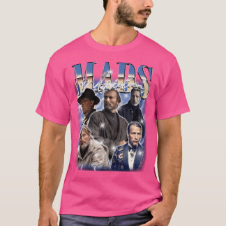 T-shirt Mads Mikkelsen Retro Bootleg Retro Bootleg