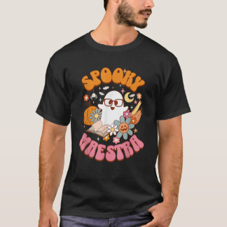 T-shirt Maestra Rétro Fantomatique Groovy Professeur d'Esp
