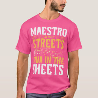 T-shirt Maestro Dans Les Rues Diva Dans Les Feuilles Opéra