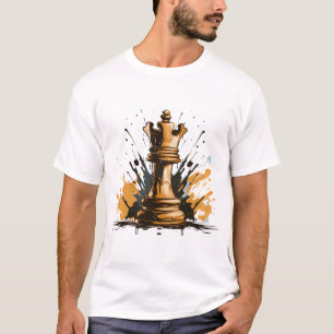 T-shirt Maestro d'échecs : Checkmate