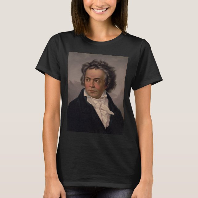 T-shirt Maestro Ludwig Beethoven Compositeur de musique sy (Devant)