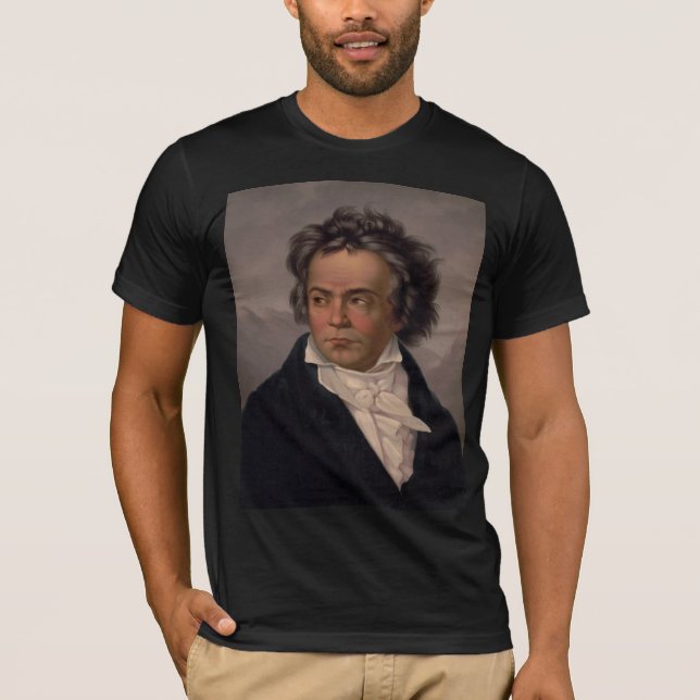 T-shirt Maestro Ludwig Beethoven Compositeur de musique sy (Devant)