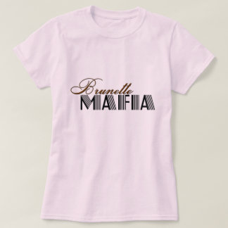 T-shirt Mafia de brune