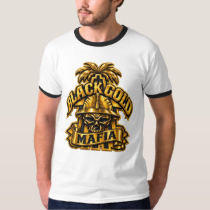 T-SHIRT MAFIA DE L'OR NOIR