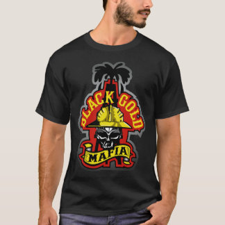 T-shirt MAFIA DE L'OR NOIR conçu par earl ferguson