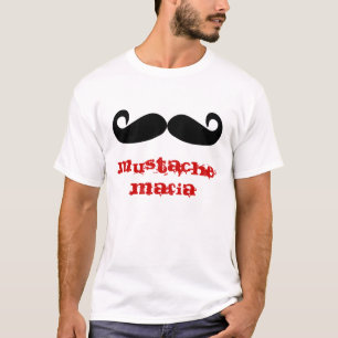T-shirt Mafia de moustache