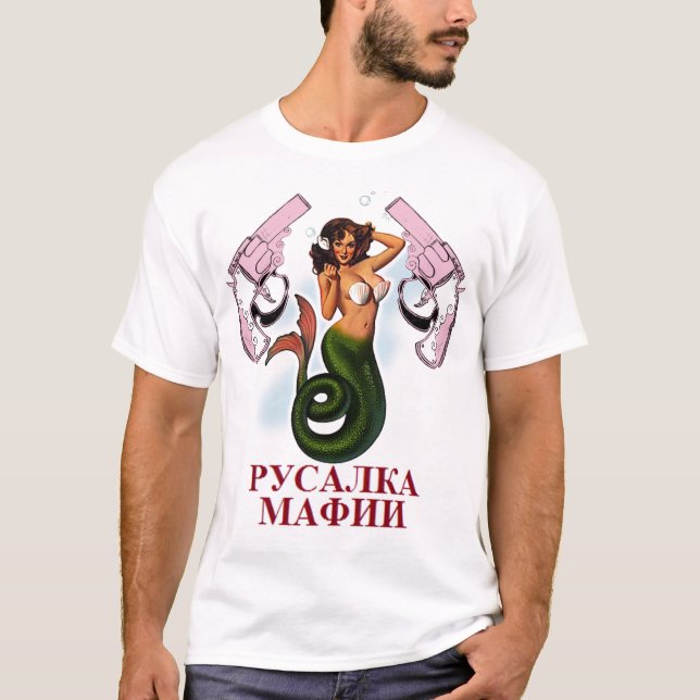 T-SHIRT MAFIA DE SIRÈNE (Devant)