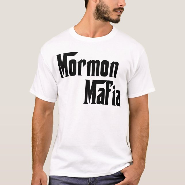 T-shirt Mafia mormone (Devant)