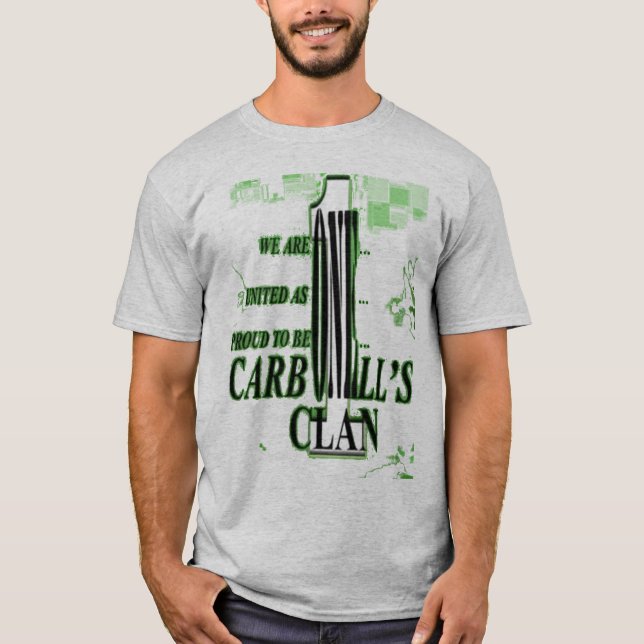 T-shirt Mafiamilia Carbonell clan shirt (Devant)