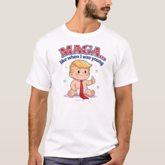 T-shirt MAGA … comme quand j'étais jeune - 