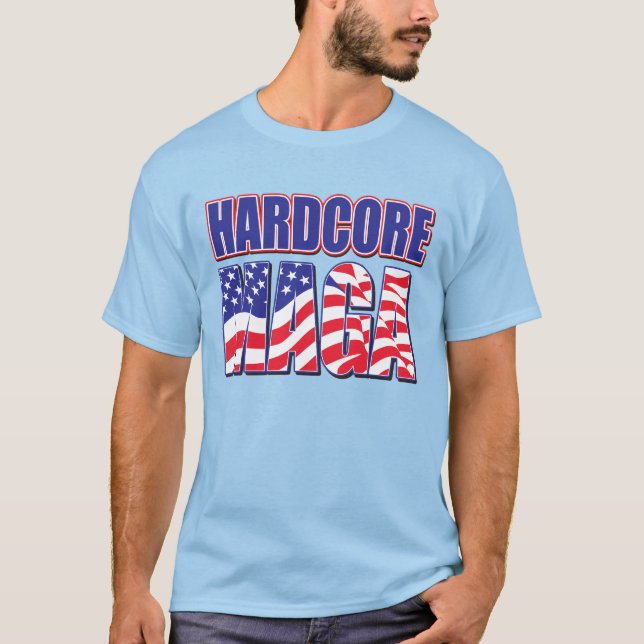 T-shirt MAGA hardcore (Devant)