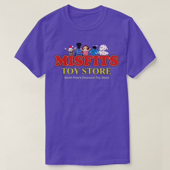 T-shirt Magasin de jouets North Poles Remise Magasin de jo (Design devant)