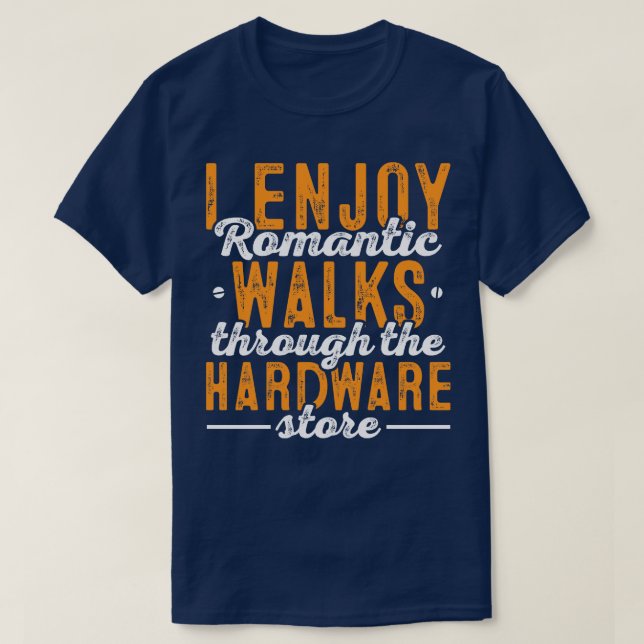 T-shirt Magasin de matériel menuisier menuisier menuisier (Design devant)