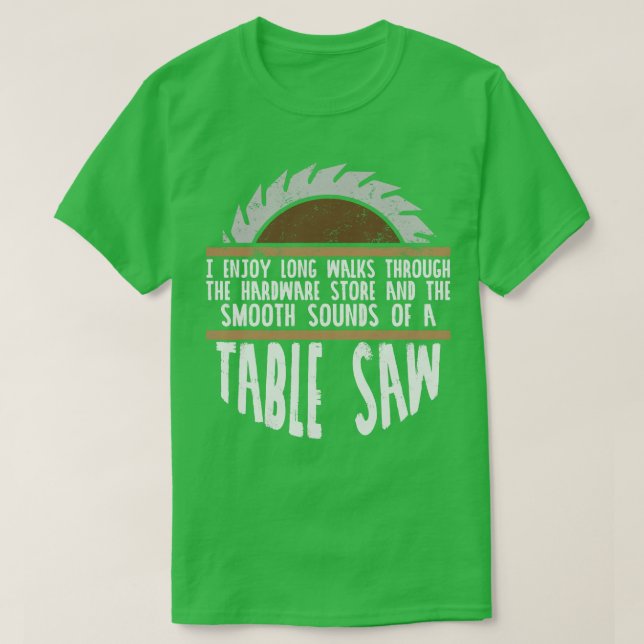 T-shirt Magasin de matériel Outils d'artisanat des travail (Design devant)