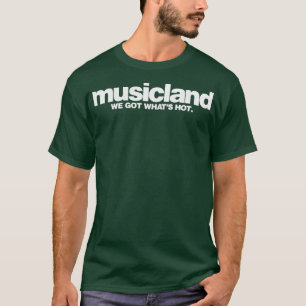 T-shirt Magasin d'enregistrement de musique à déficit rétr