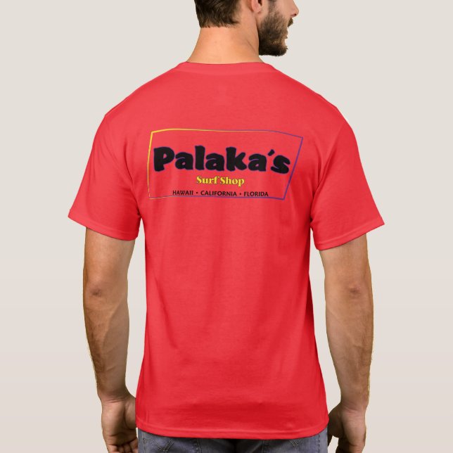 T-shirt Magasin du surf de Palaka (Dos)