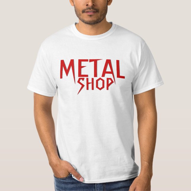 T-SHIRT MAGASIN EN MÉTAL (Devant)