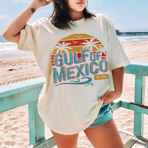T-shirt Magasin Golfe du Mexique Est 1550 Rétro Vintage Pl