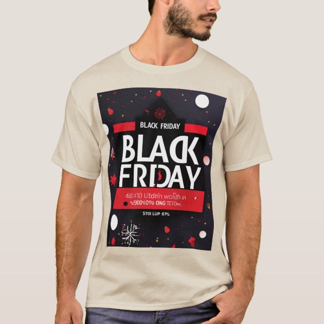 T-shirt Magasinez Black Friday Tee - shirts - Qualité inég (Devant)