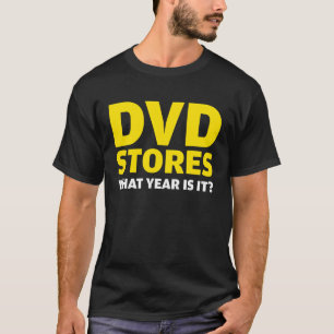 T-shirt Magasins De DVD Quelle Année Est-Il DVD Amateurs