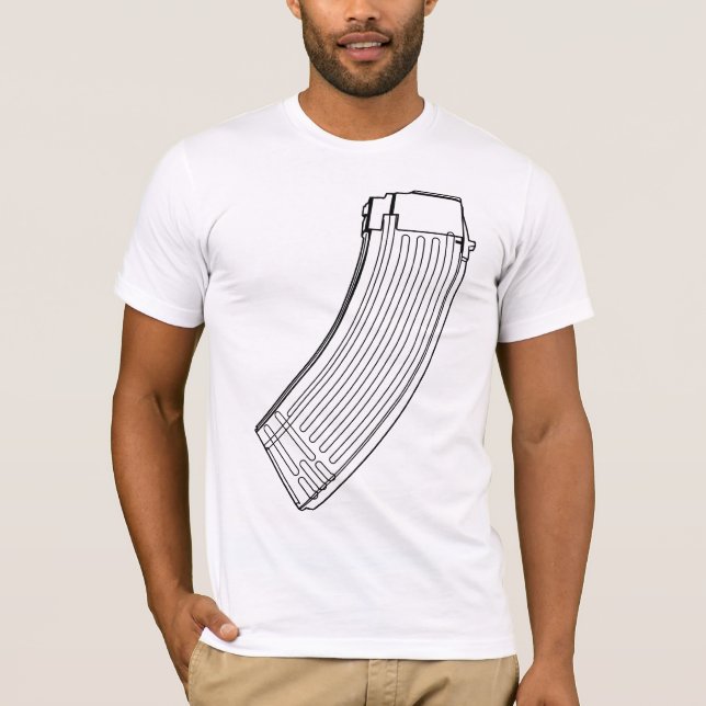 T-shirt Magazine d'AK-47 (Devant)