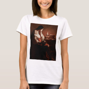 T-shirt Magdalene avec la flamme fumante, La Tour