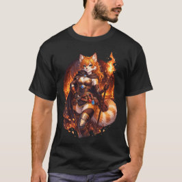 T-shirt Mage de feu Panda roux