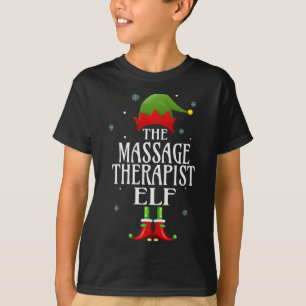 T-shirt Mage Thérapiste Elf Xmas Funny Famille Corresponda