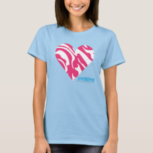 T-shirt Magenta 2 de zèbre