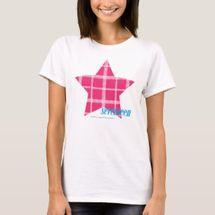 T-shirt Magenta 3 de plaid