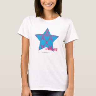 T-shirt Magenta-Aqua 2 de damassé