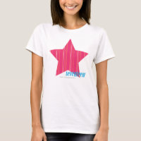 Magenta mince 3 de rayures