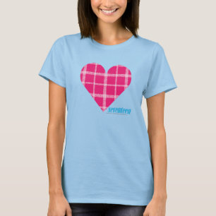 T-shirt Magenta Plaid 2