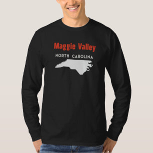 T-shirt Maggie Valley Caroline du Nord États-Unis État Amé