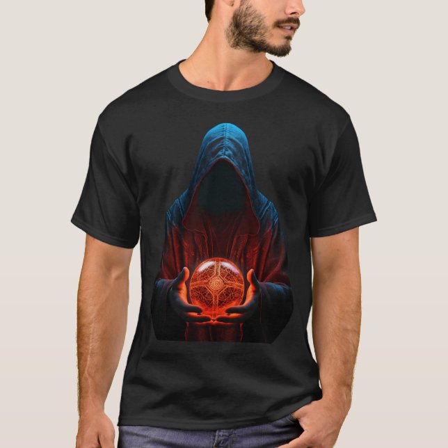 T-shirt Magic Ball Wizard (Devant)