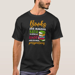 T-shirt Magic Keys Open World Lire plus