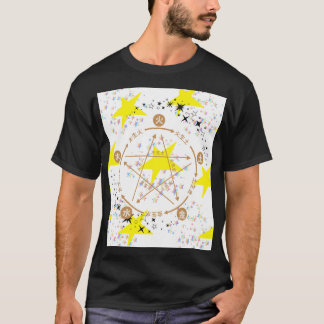 T-SHIRT MAGIC STAR PENTAGRAM