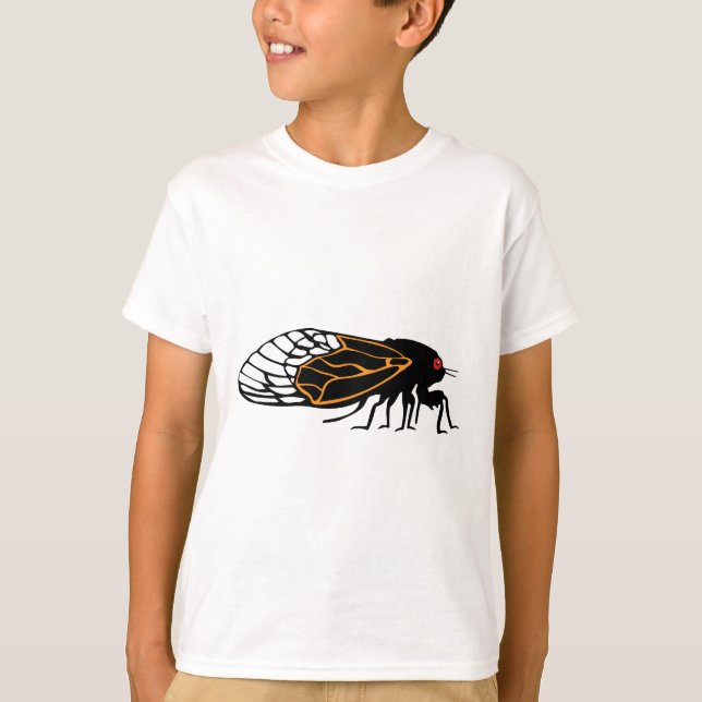 T-shirt Magicada - cigale - Cigale - bourdonnement d'été (Devant)