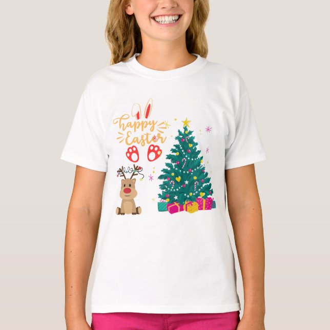 T-shirt "Magical Christmas Day Cheer" (Devant)
