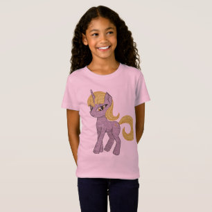 T-Shirt Magical Girls Licorne Corne Étincelante