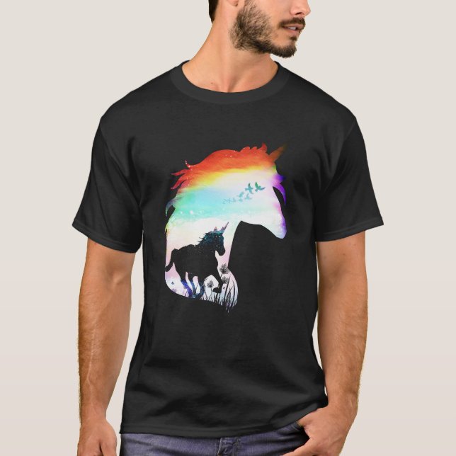 T-shirt Magical unicorn (Devant)